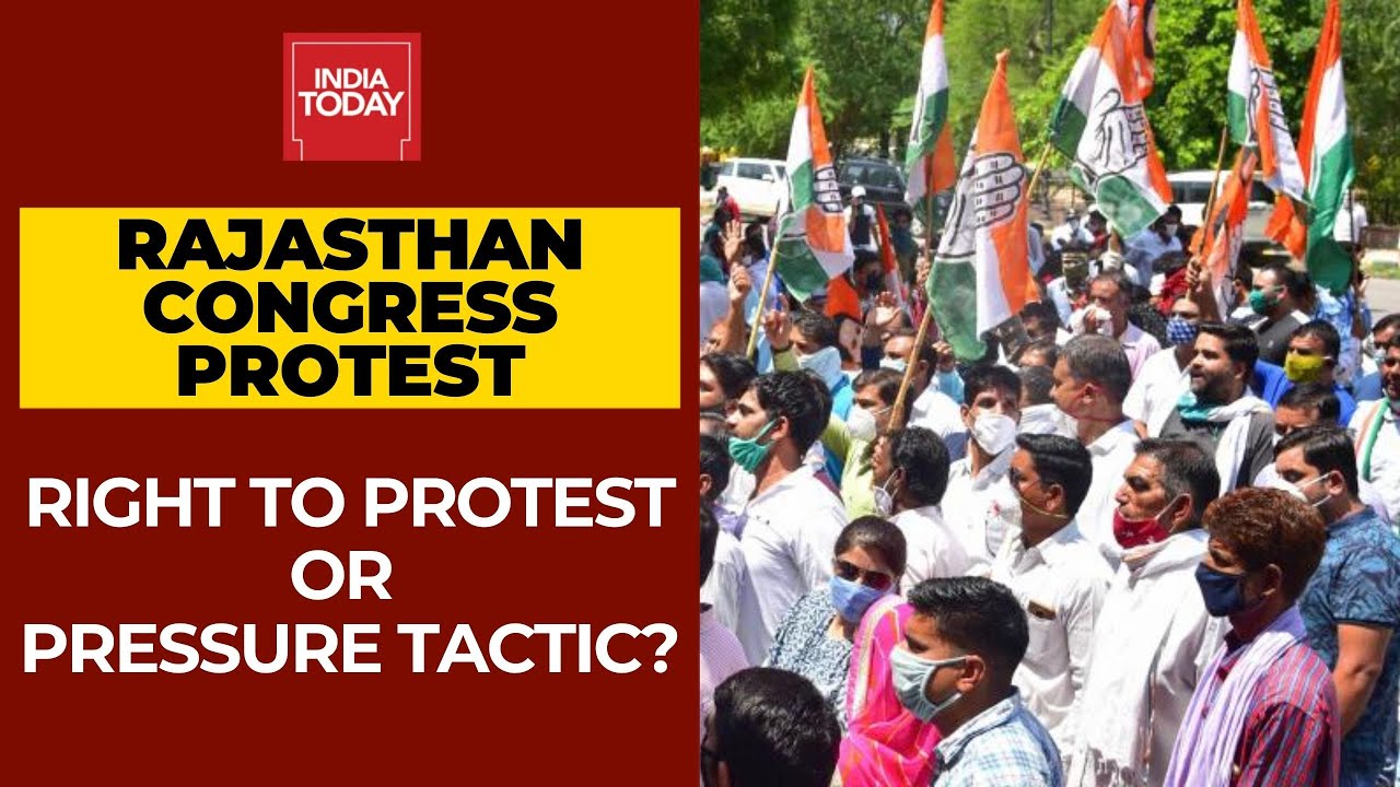 Congress Workers Stage Protest Across Rajasthan Against BJP: Right To Protest Or Pressure Tactic?