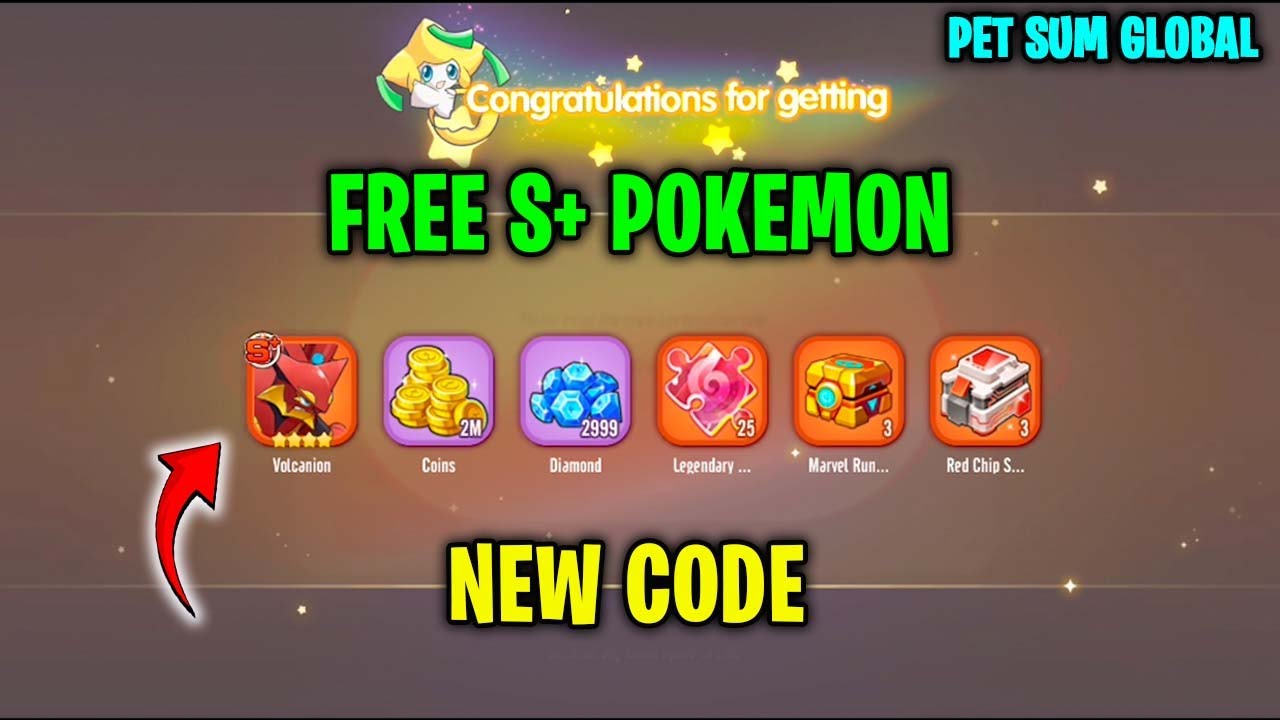FREE S+ POKEMON | NEW HALLOWEEN 🎃 SPECIAL GIFT CODE PET SUM GLOBAL