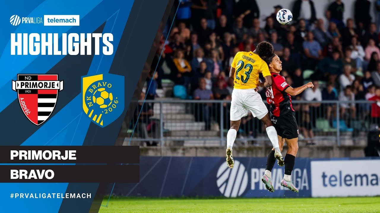 Primorje 1-3 Bravo | 3. krog 2025/26 #PrvaLigaTelemach
