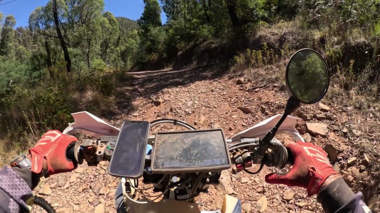 High country ride from Woods Point, Jamieson to Bright