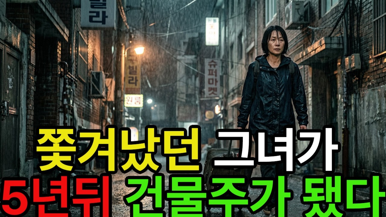 쫓겨난 며느리, 5년 뒤 시댁 건물의 새 주인이 되어 돌아왔다