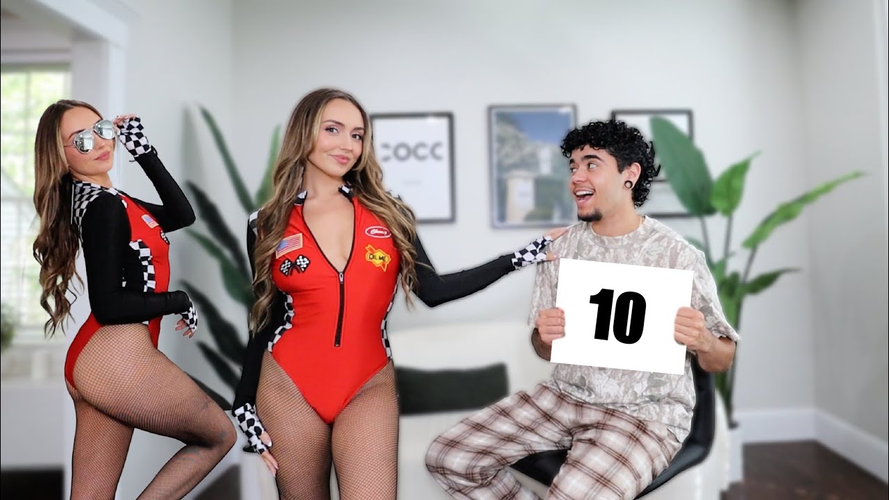 FIANCE RATES MY HALLOWEEN COSTUMES! *HE'S IN LOVE*
