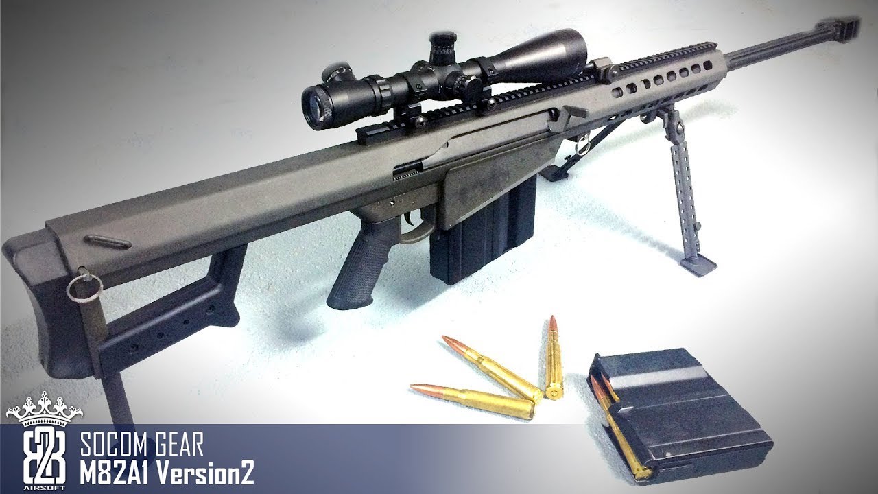 Socom Gear Barrett M82A1 (M107) Airsoft V2 Madbull | German - Eng Sub
