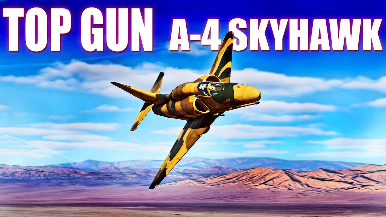 A-4 SkyHawk vs F-14 Tomcat Top Gun Dogfight | DCS World