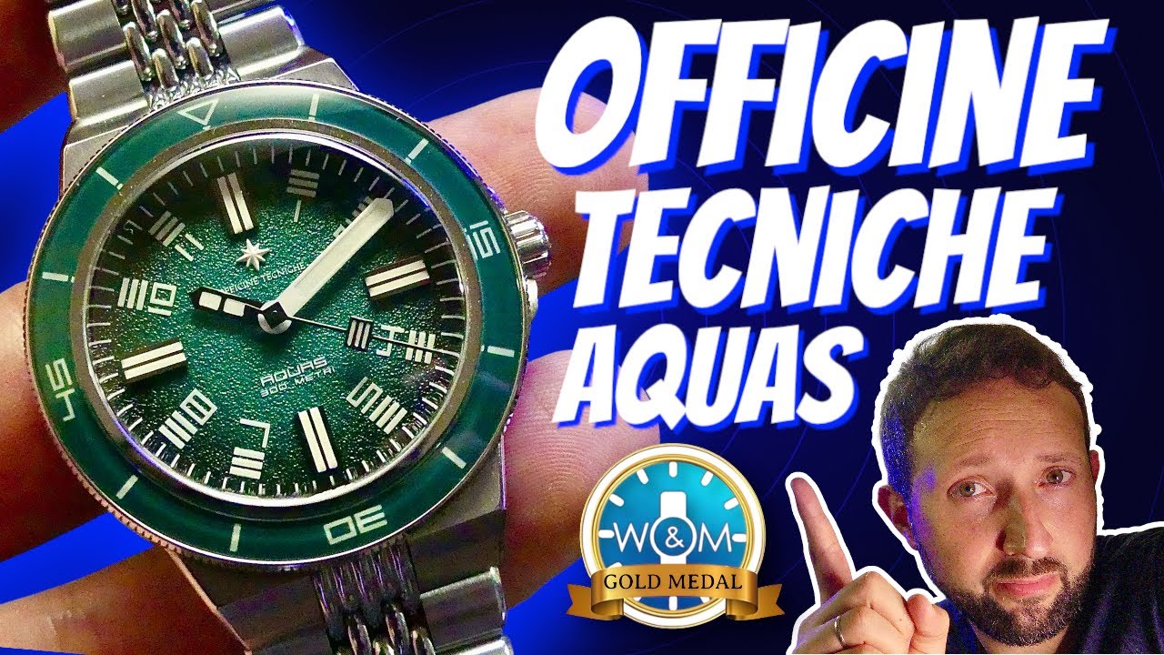 L'OROLOGIO ITALIANO che SFIDA gli ABISSI - Recensione OFFICINE TECNICHE AQUAS 300m
