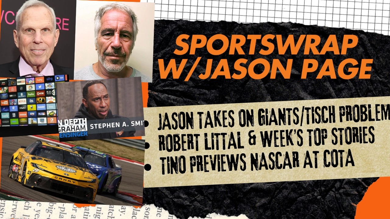 Giants & Steve Tisch Silence? + Anthony Richardson Trade Rumors, NASCAR COTA & MLB ABS Controversy