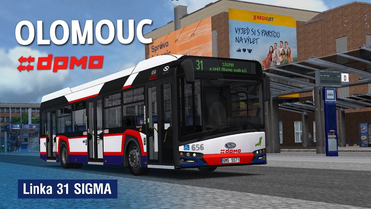 OMSI 2 #256 - Vezmu vás do Olomouce! Poznáte všechny lokace?👀