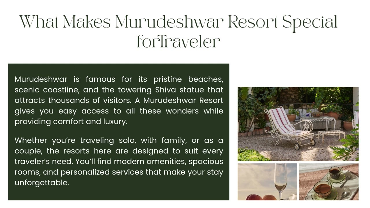 Murudeshwar Resort Experience Where Relaxation Meets Natural Beauty