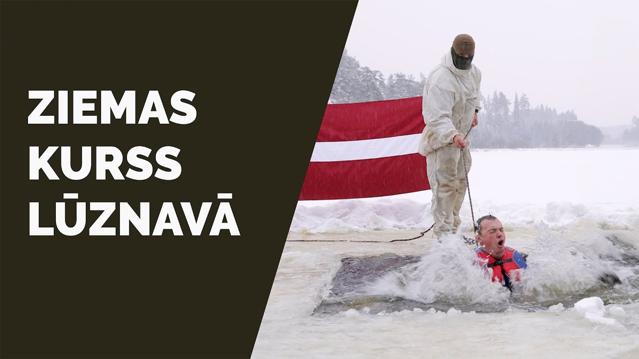 VAD karavīru ziemas izdzīvošanas kurss Lūznavā