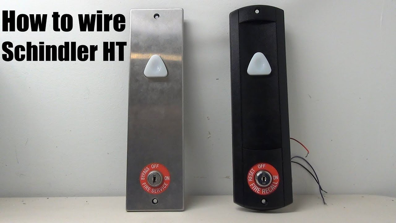 How to wire Schindler HT Call Buttons