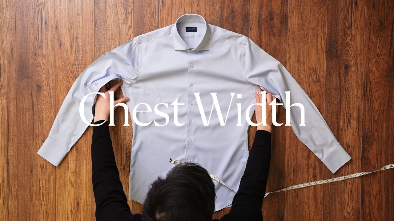 How To Measure Your Shirt: Chest Width