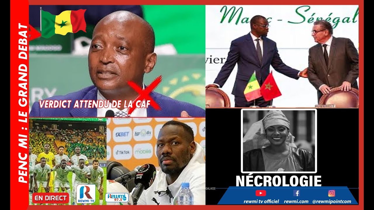 🛑🛑🛑Verdict attendu de la Caf - Sortie de Sonko au Maroc...