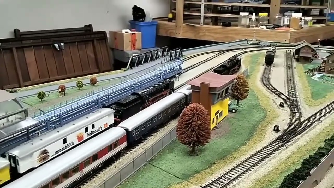 Marklin M Track Layout Testing...Part 1
