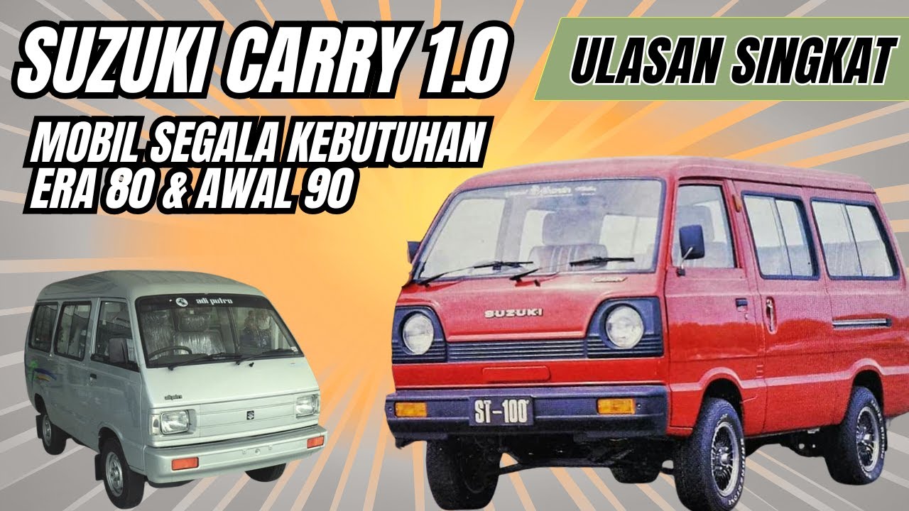 Ulasan Singkat Suzuki Carry 1000 ST100 (1984 - 2009)