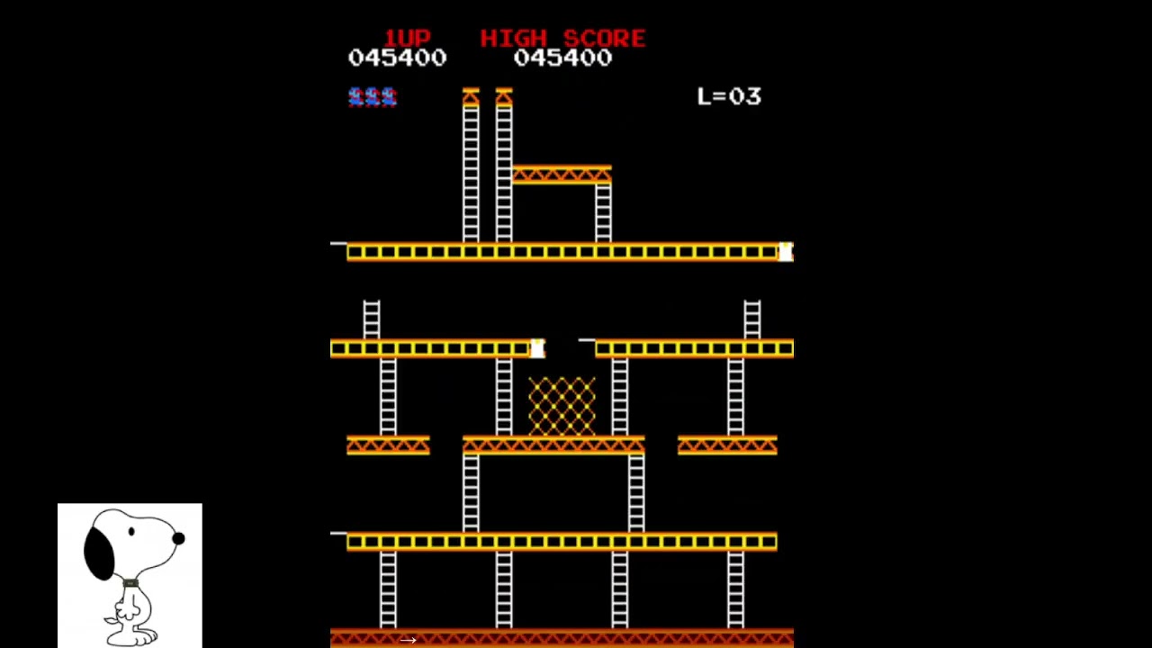 Crazy Kong (No Hammer Challenge) (158,600) [MAME]