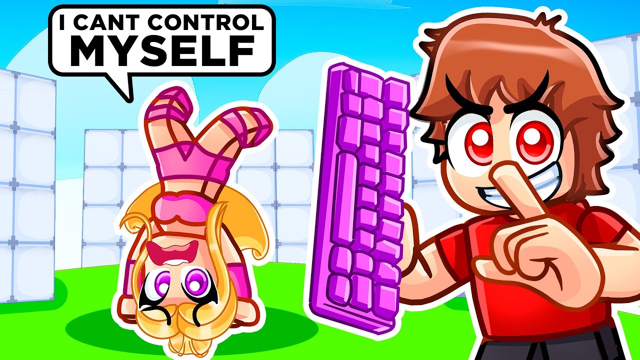 Wireless Keyboard Prank On MY CRAZY FAN GIRLS In Rivals&hellip;
