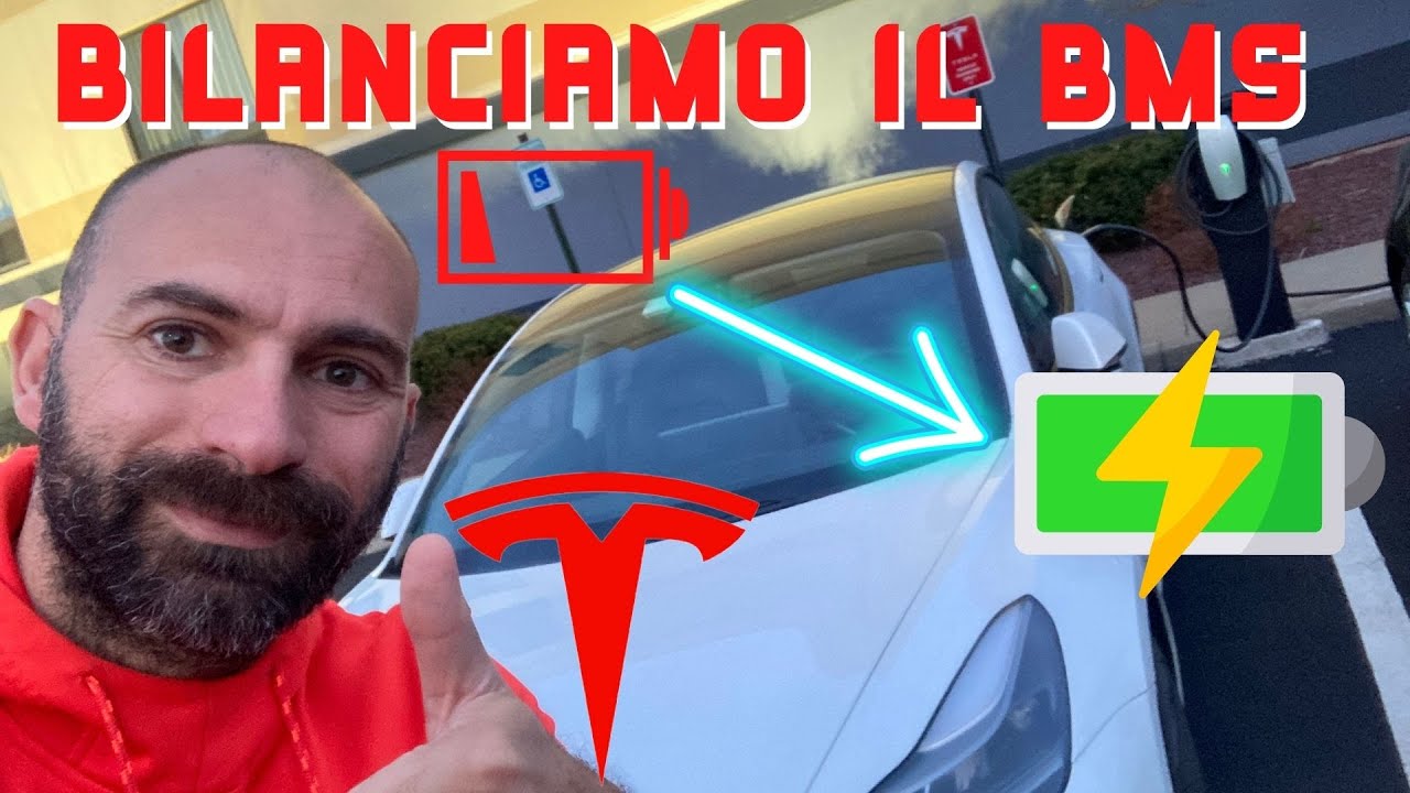 Perdita di capacità della batteria? 😱 Bilanciamo il BMS della nostra Tesla 🤓