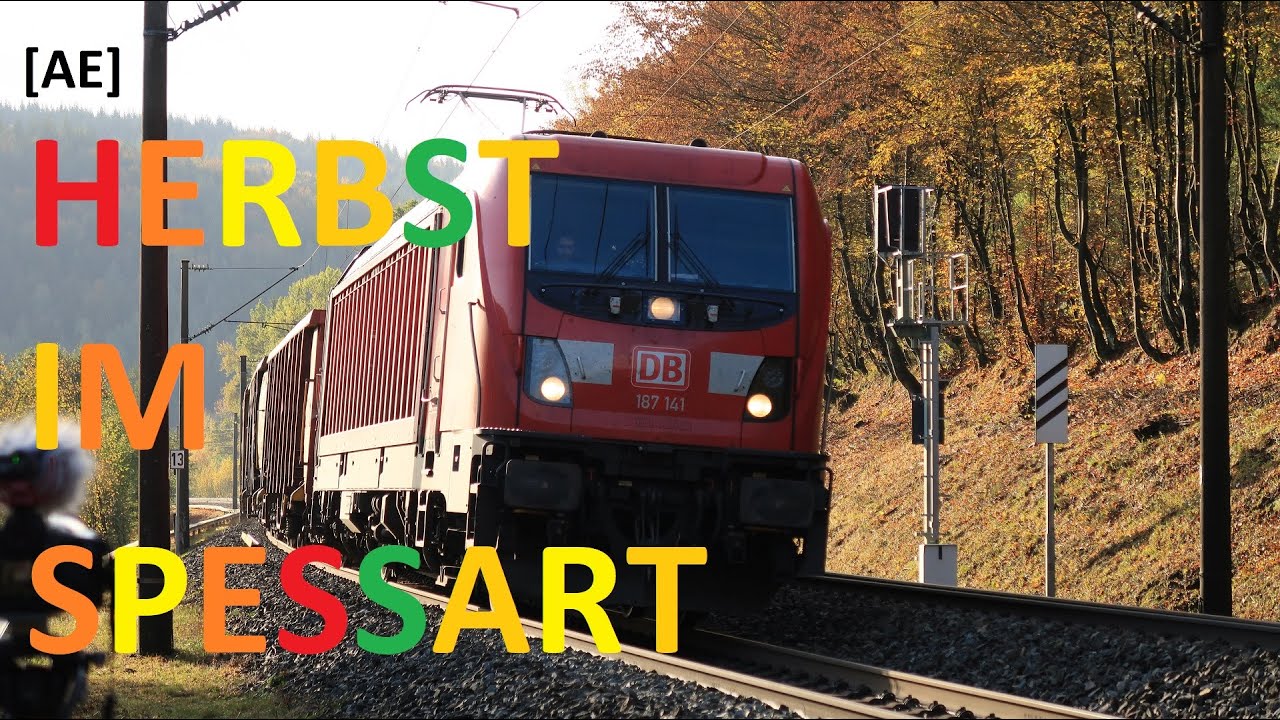 Großartige Züge im einzigartigen herbstlichen Spessart - AE #291