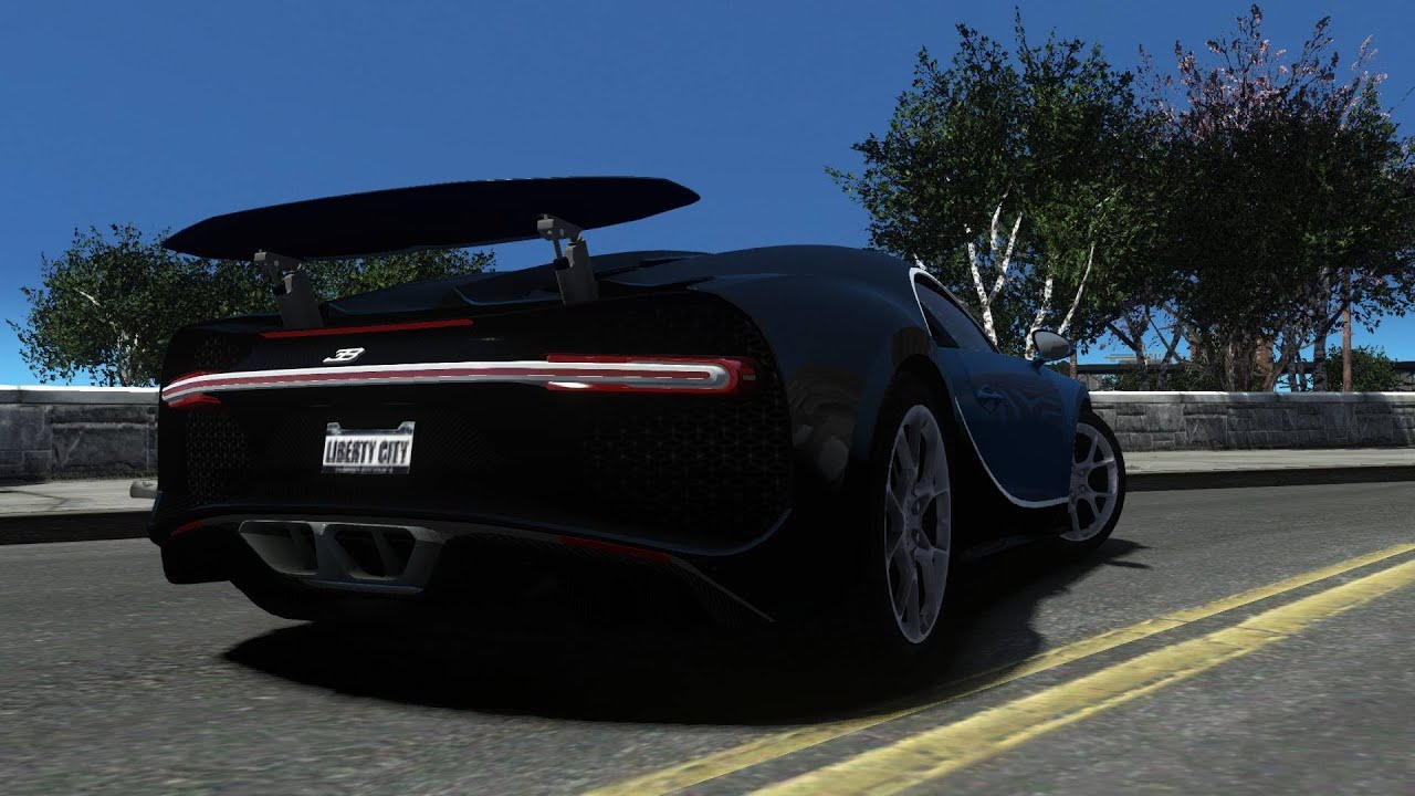 GTA 4 IV 2017 BUGATTI CHIRON CRASH TESTING HD