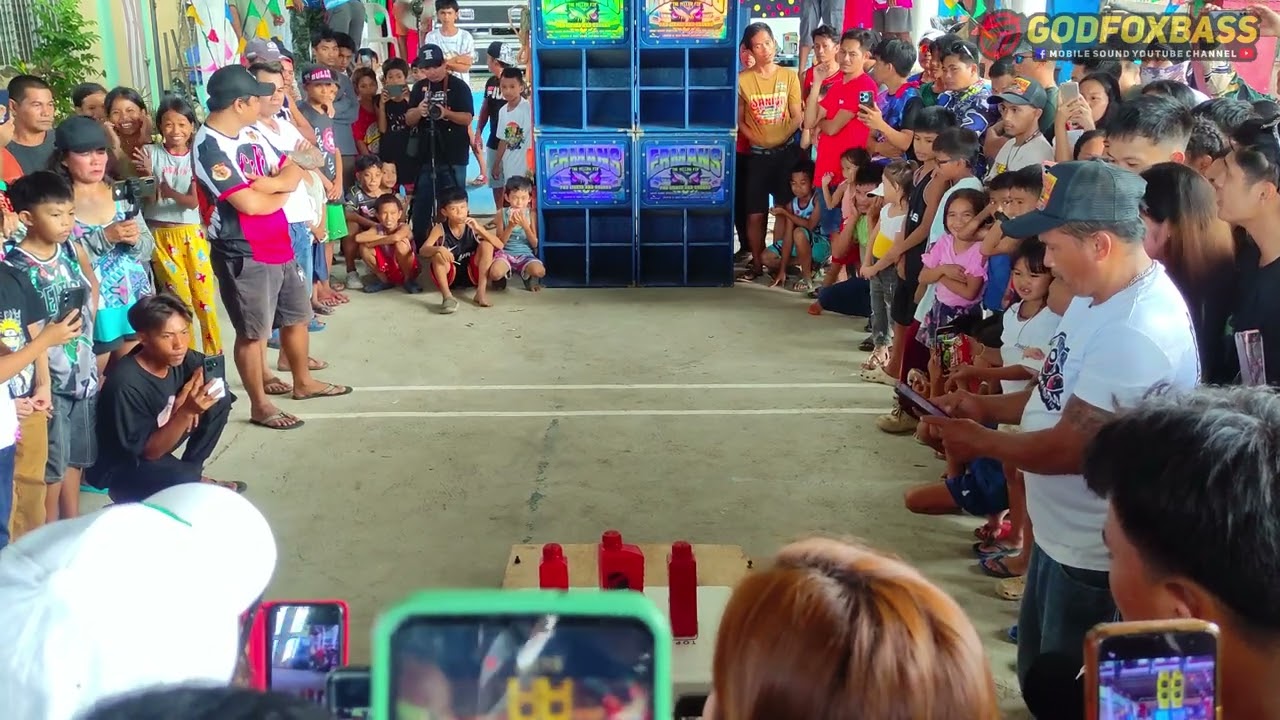 Round 1 Bottle Knockdown during Pakusganay sa Barangay 2.0