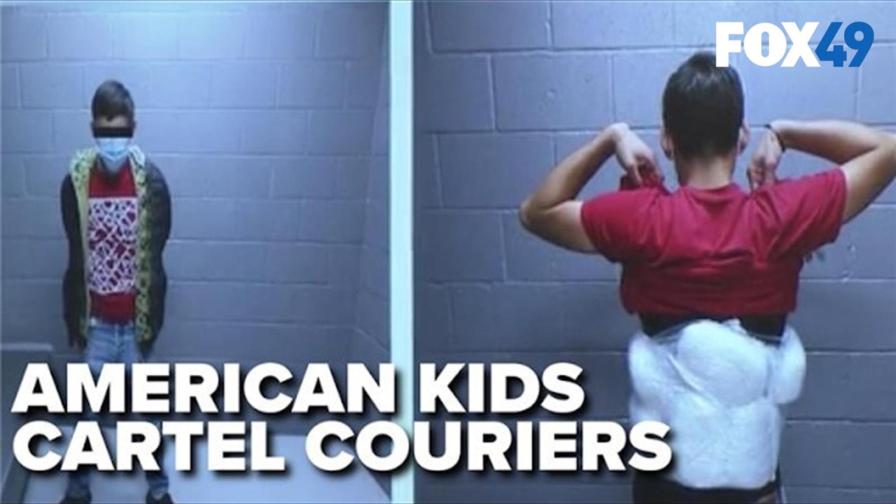 American kids recruited by Mexican cartels to smuggle drugs