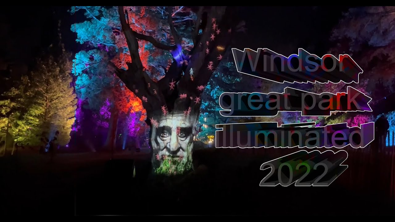 Windsor great park illuminated 2022/ illuminations