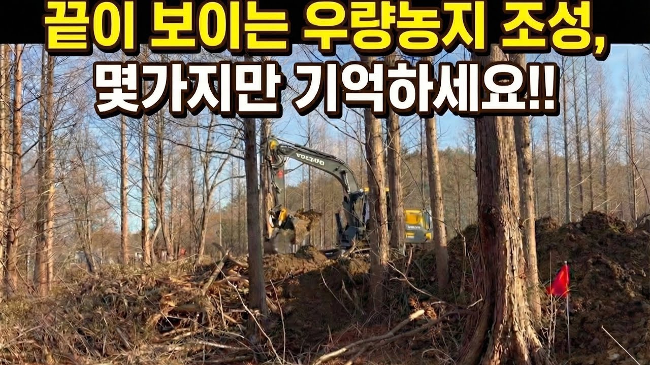 환장하는 전원생활(황무지, 우량농지되다 - 끝이 보이는 흙과의 전쟁