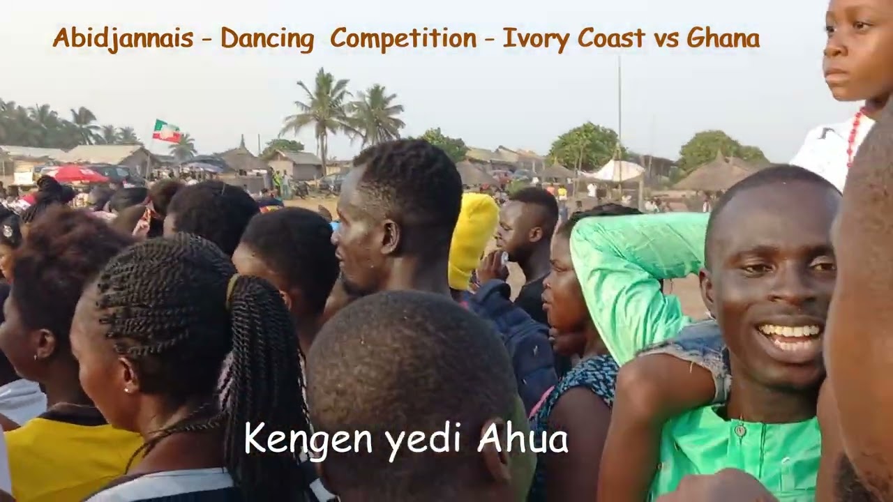 KenCity - Abidjannais Beach: Dancing Competition between Ghana & Ivory Coast