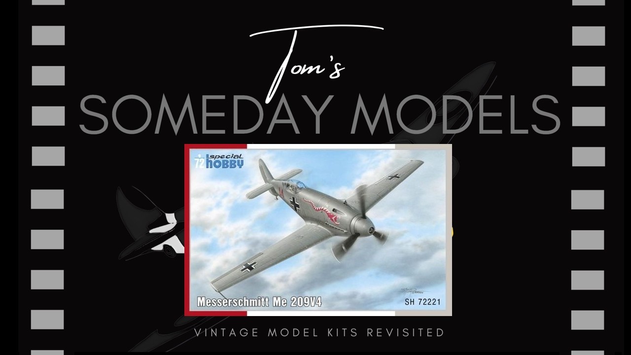 Special Hobby Messerschmitt Me 209V4 model kit 1/72 – New in Box Unboxing C13 Someday Models