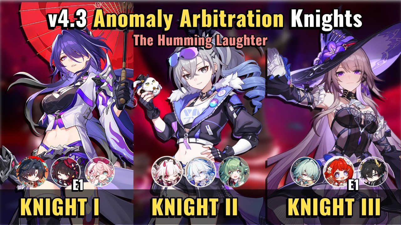 NEW 4.3 Anomaly Arbitration Knight Stages  | E2 Acheron x E0 Blade & E2 SW999 & E2 Therta | HSR
