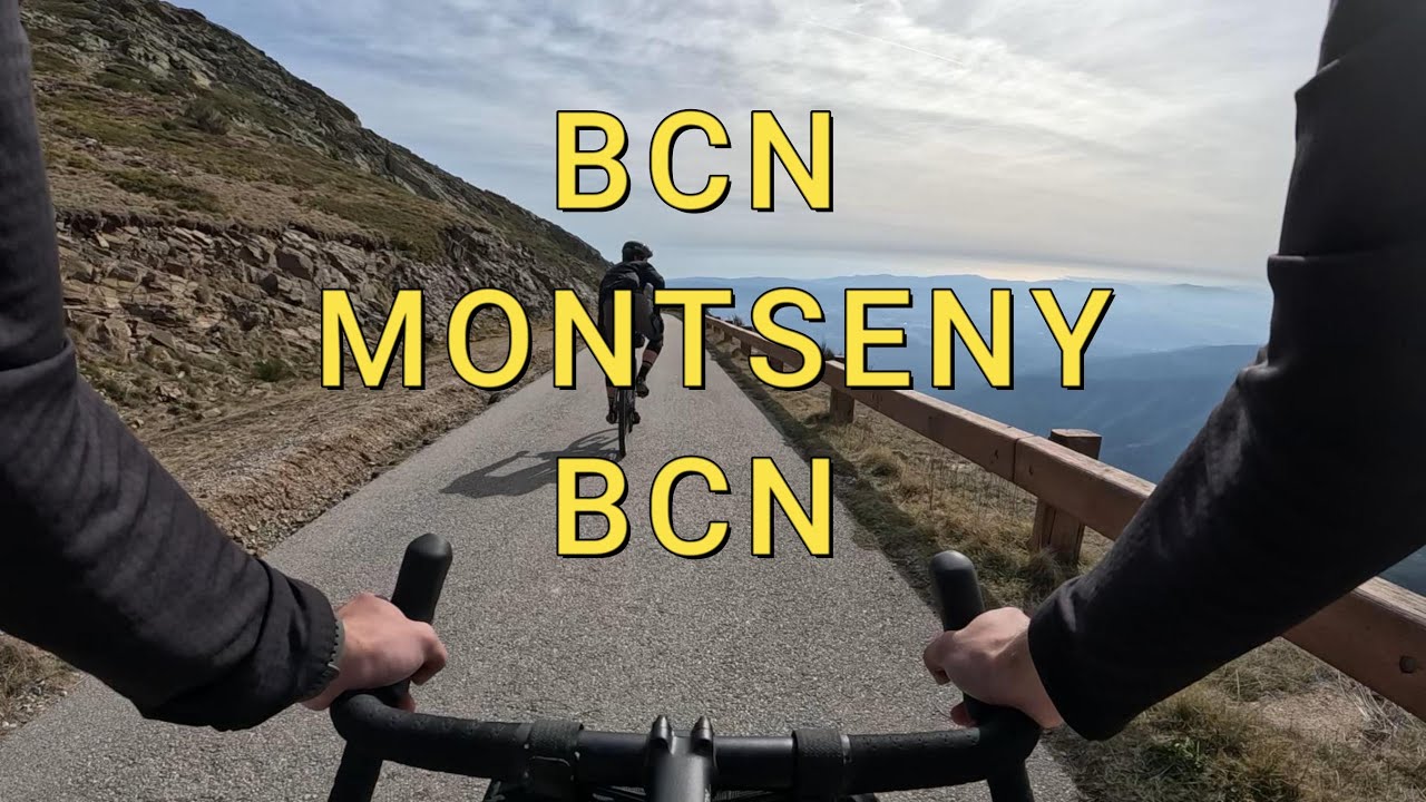 Ruta Gravel desde Barcelona - Montseny 165kms y 3.200 mts desnivel !!