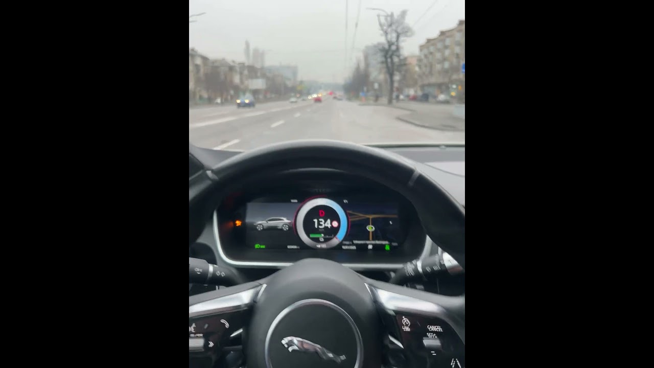 Jaguar I-Pace.0-150 km/h #automobile #jaguar #electrocars #drag