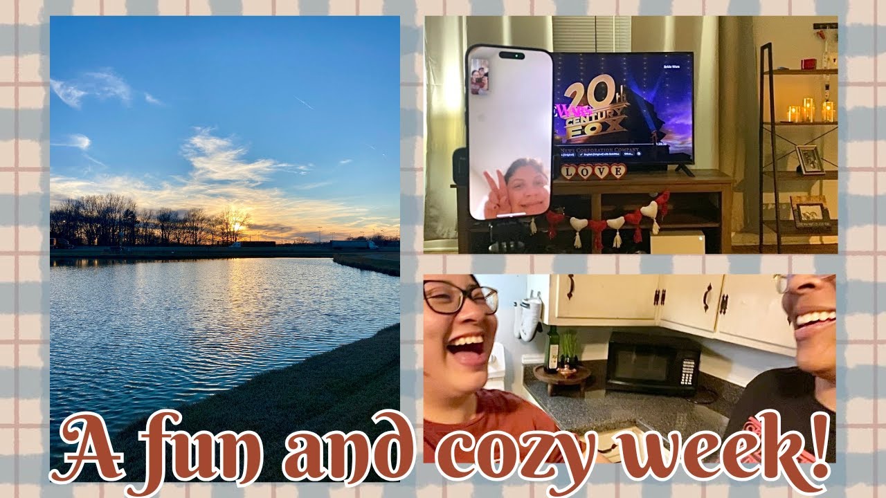 🌄 A Fun Week! 🌄 nature walk with my cousin, trying a kings cake, & going to a basketball game!