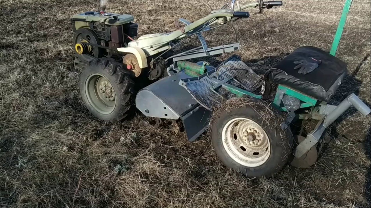 Кріплення адаптера до фрези важкого мотоблока.