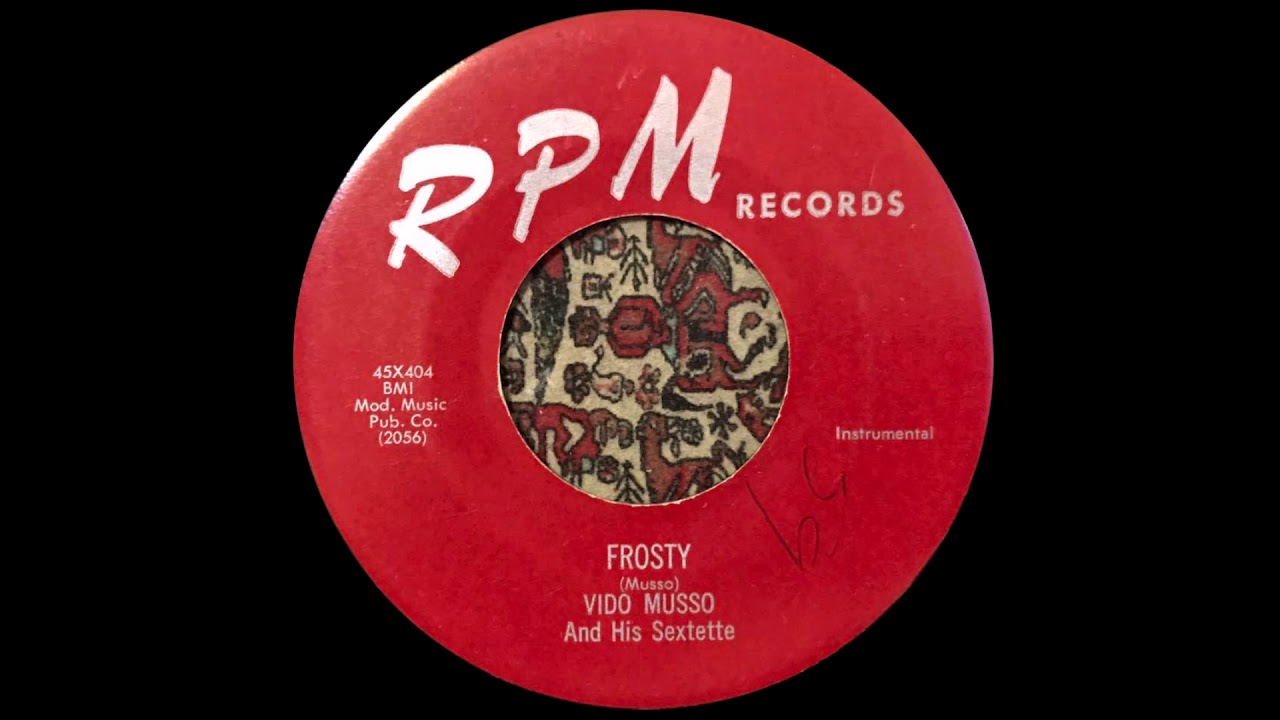 45 RPM: Vido Musso & his Sextette - Frosty