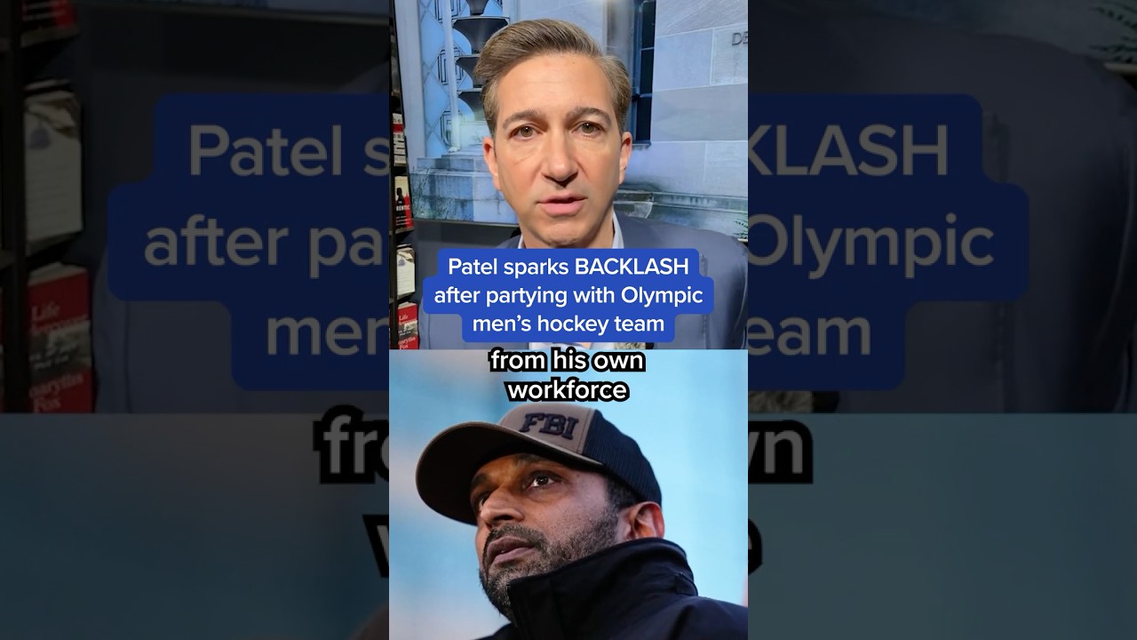 Patel sparks BACKLASH after partying with Olympic men&rsquo;s hockey team