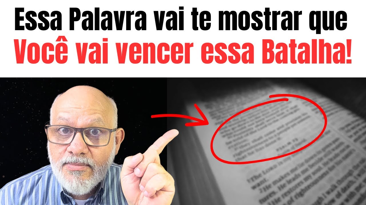 A importância de CONFIAR em Deus nas batalhas!