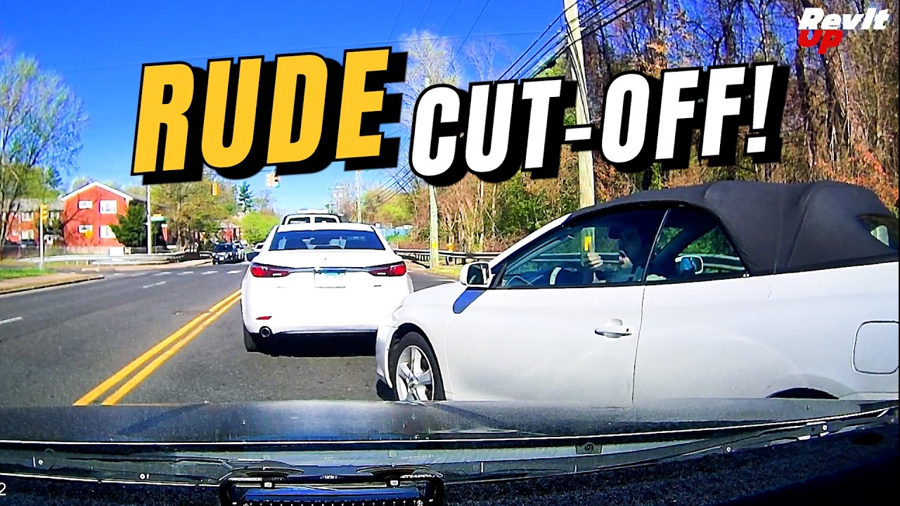 PRICELESS REACTION FOR RUDE CUT-OFF! Bad Driving, Car Crashes, Dashcam Video 919