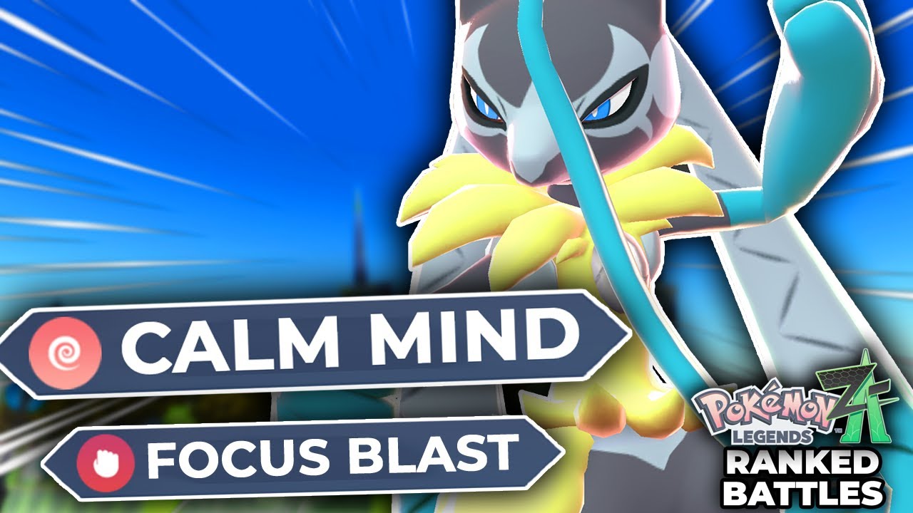 MEGA LUCARIO Z Is Actually INSANE... | Pokemon Legends: Z-A Ranked Battles