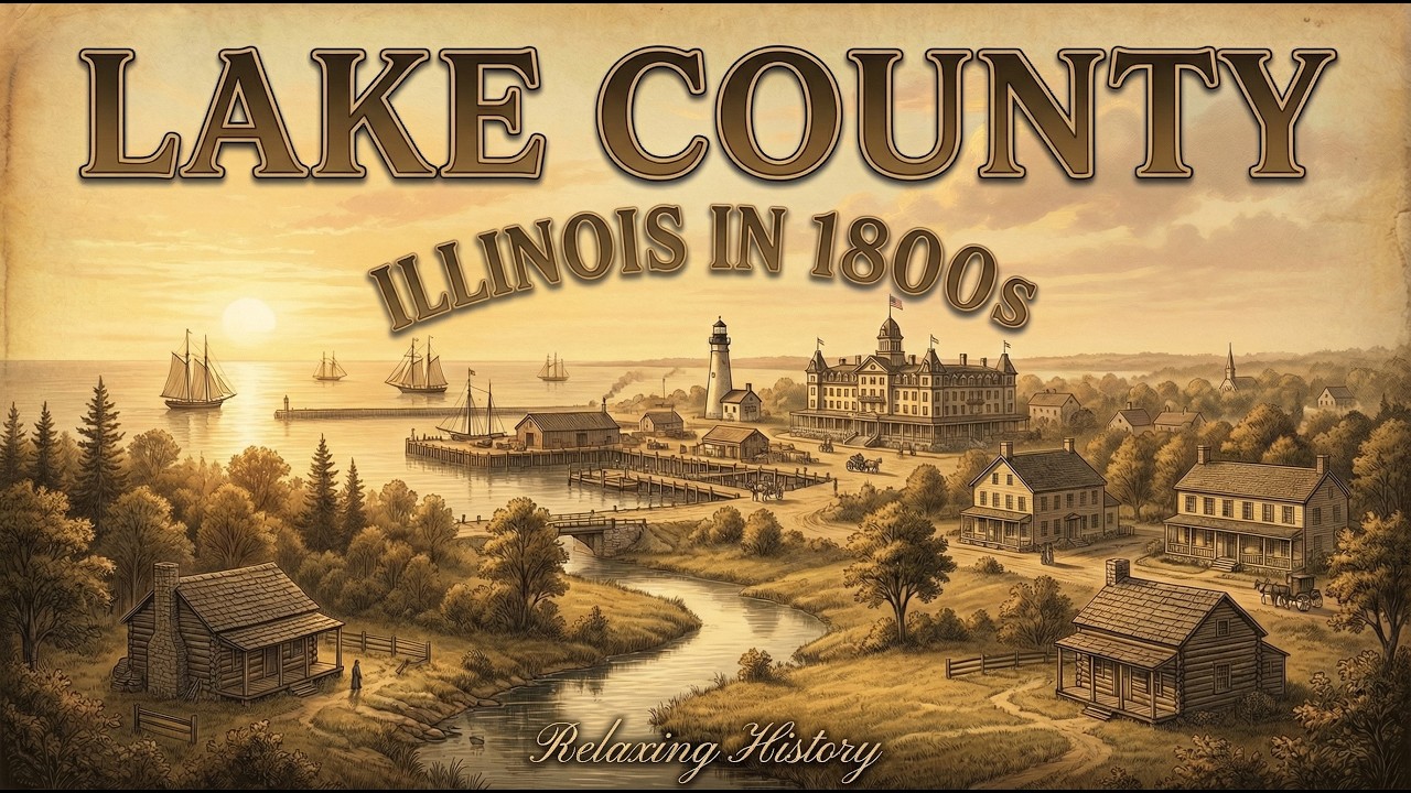 Lake County, Illinois in 1844 | A Calm, Sleep-Inducing History of Farms, Rivers & County Life