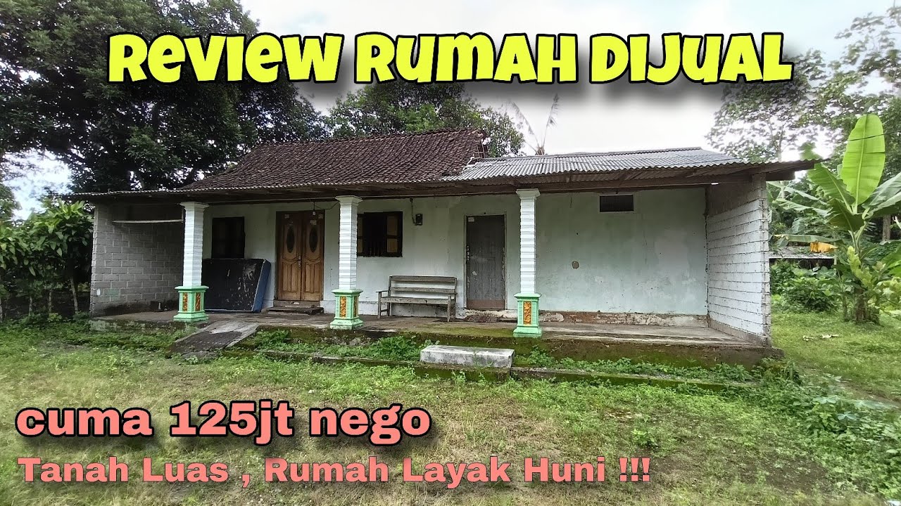 Review Rumah Dijual , Rumah Klasik Harganya Asik Cuma 125jt Nego