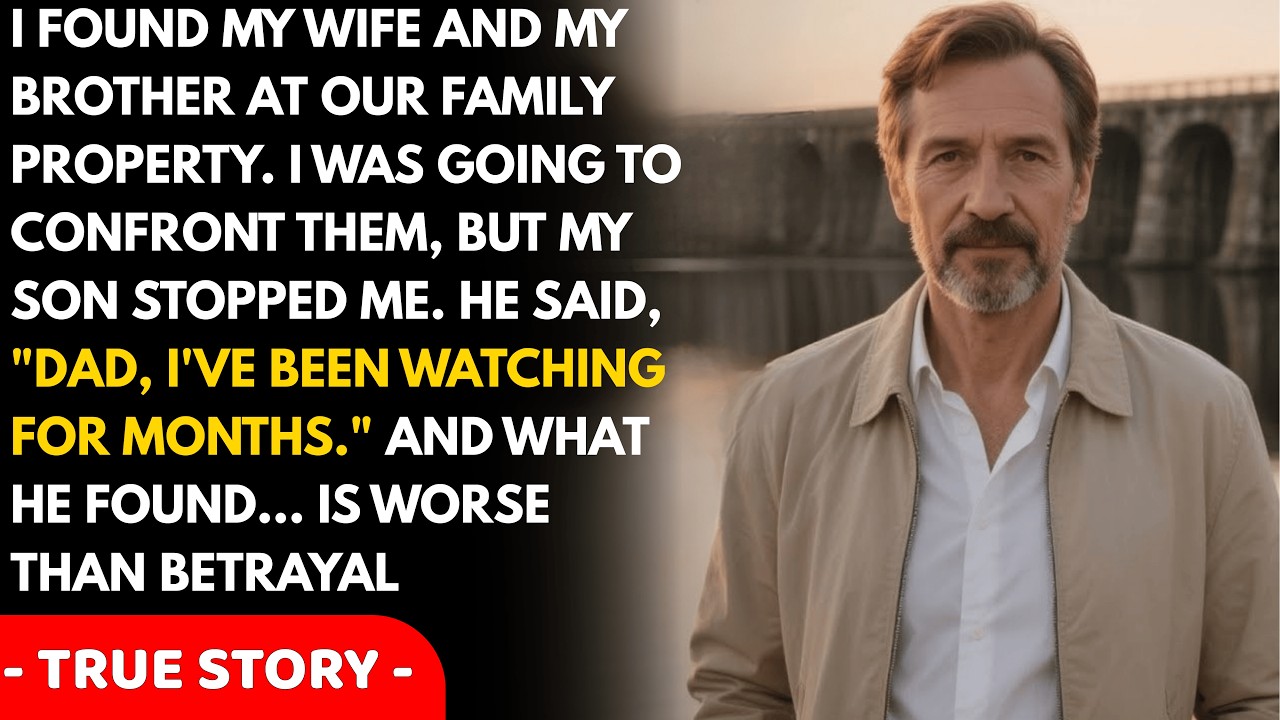 I found my wife and my brother meeting in secret at our family's land. When I told my son, he we...