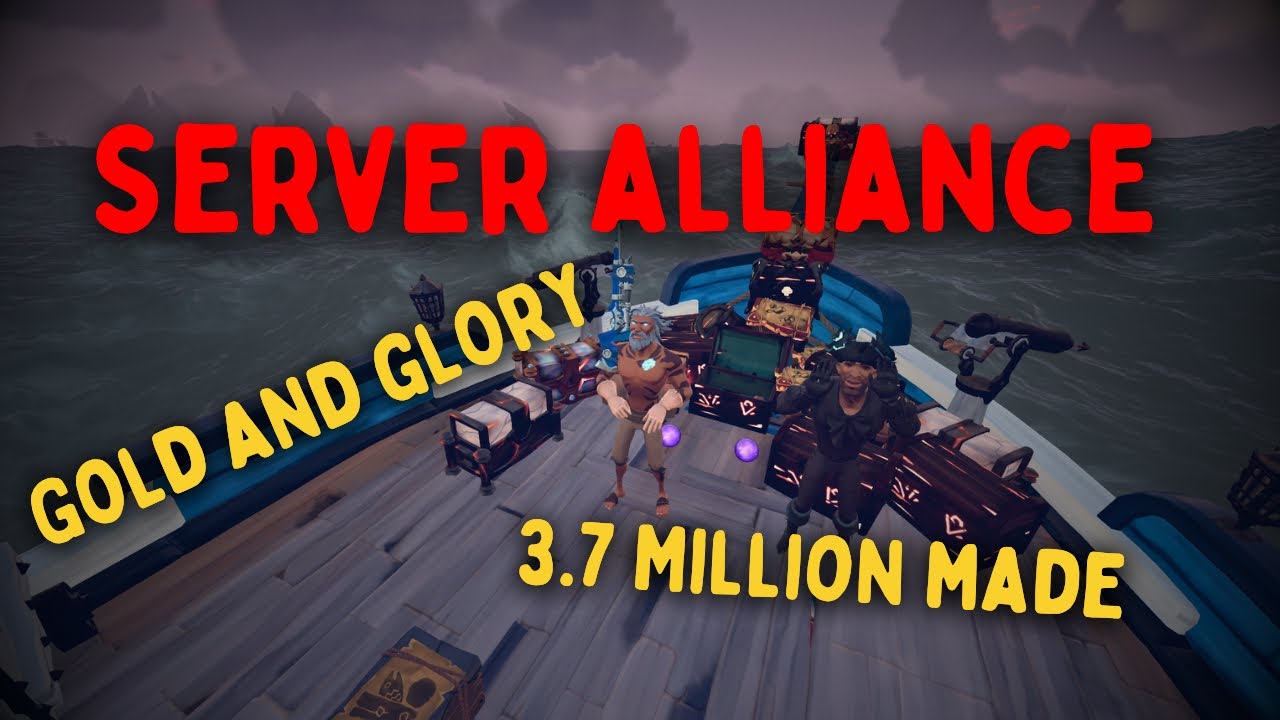 Sinking a server alliance on Gold and Glory (3.7 million gold)