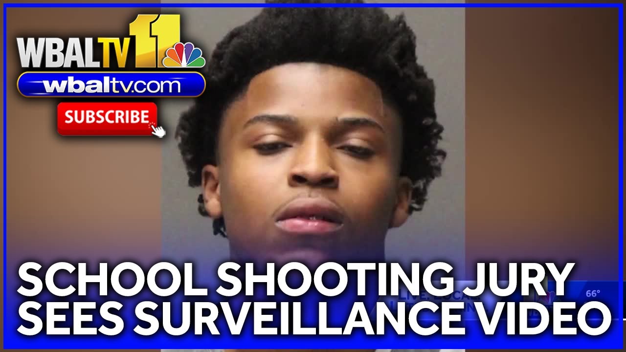 Jury sees videos from inside school on day of fatal shooting