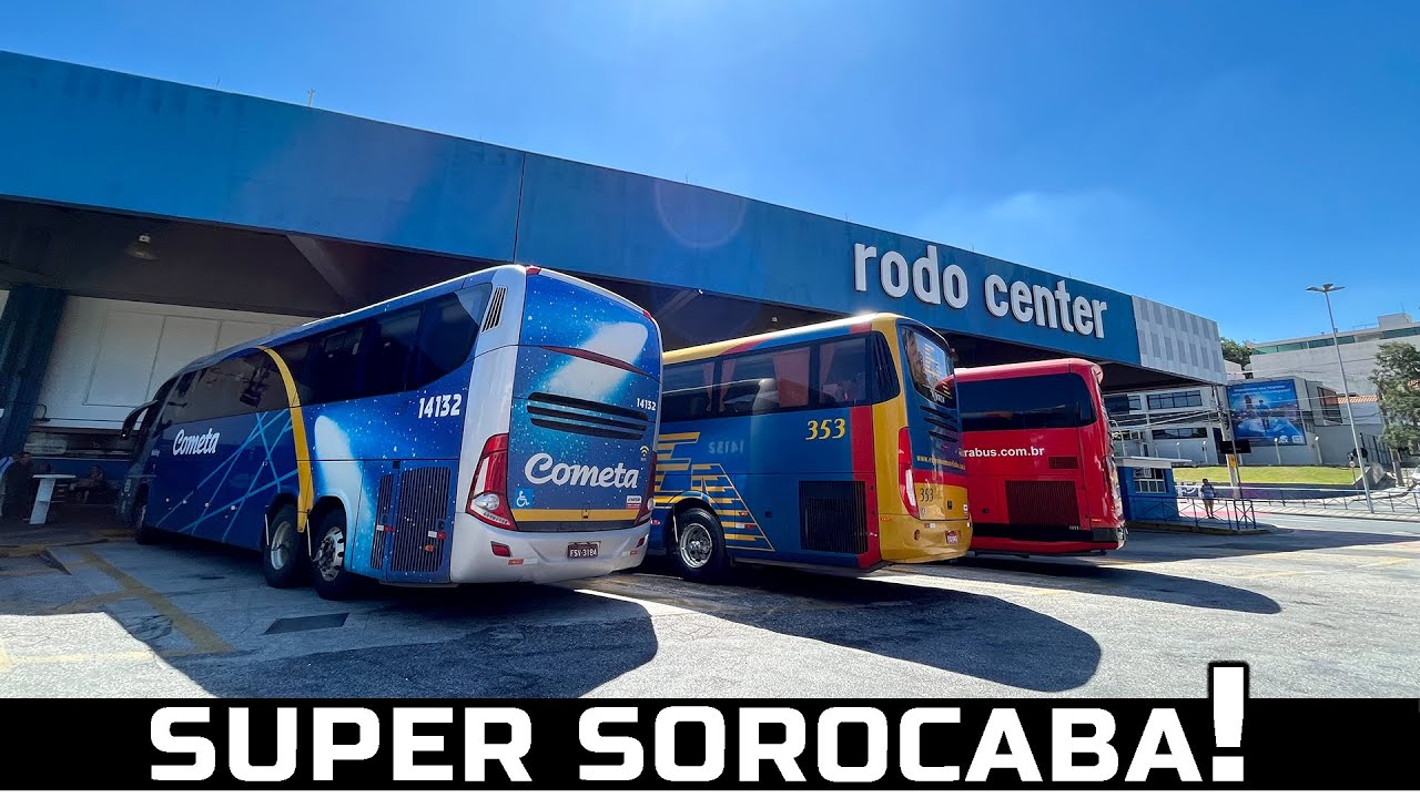 UMA RODOVIÁRIA BEM DIFERENTE?? MOVIMENTO DE ÔNIBUS NA CIDADE DE SOROCABA