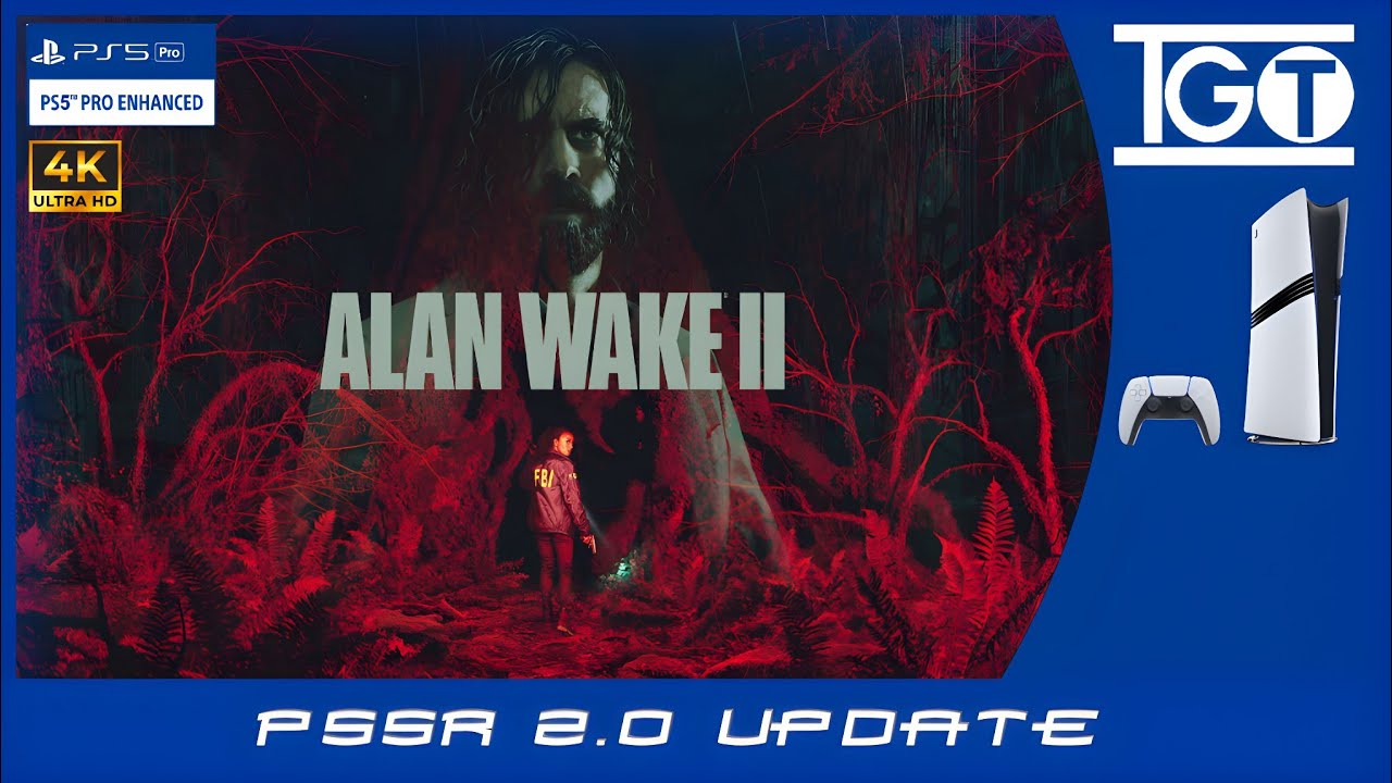Alan Wake II | PS5 Pro | Обновление PSSR 2