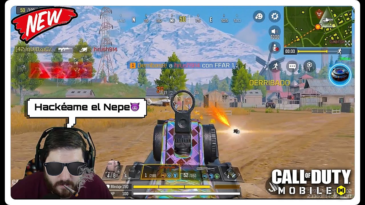 LE VAN A HACKEAR LA CUENTA AL OSO POR JUGAR ASI🔥😂| CALL OF DUTY MOBILE |