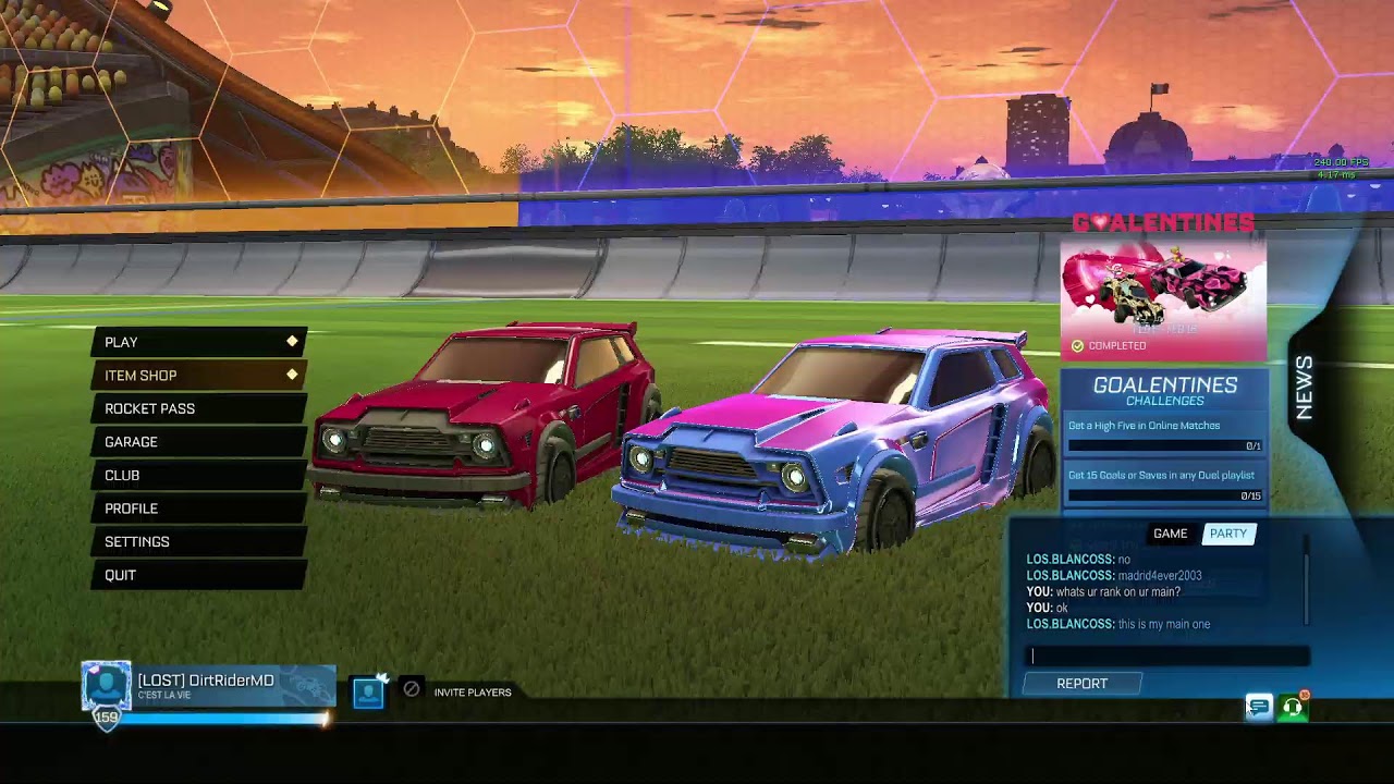 Daily stream day 8 (Rocket League)