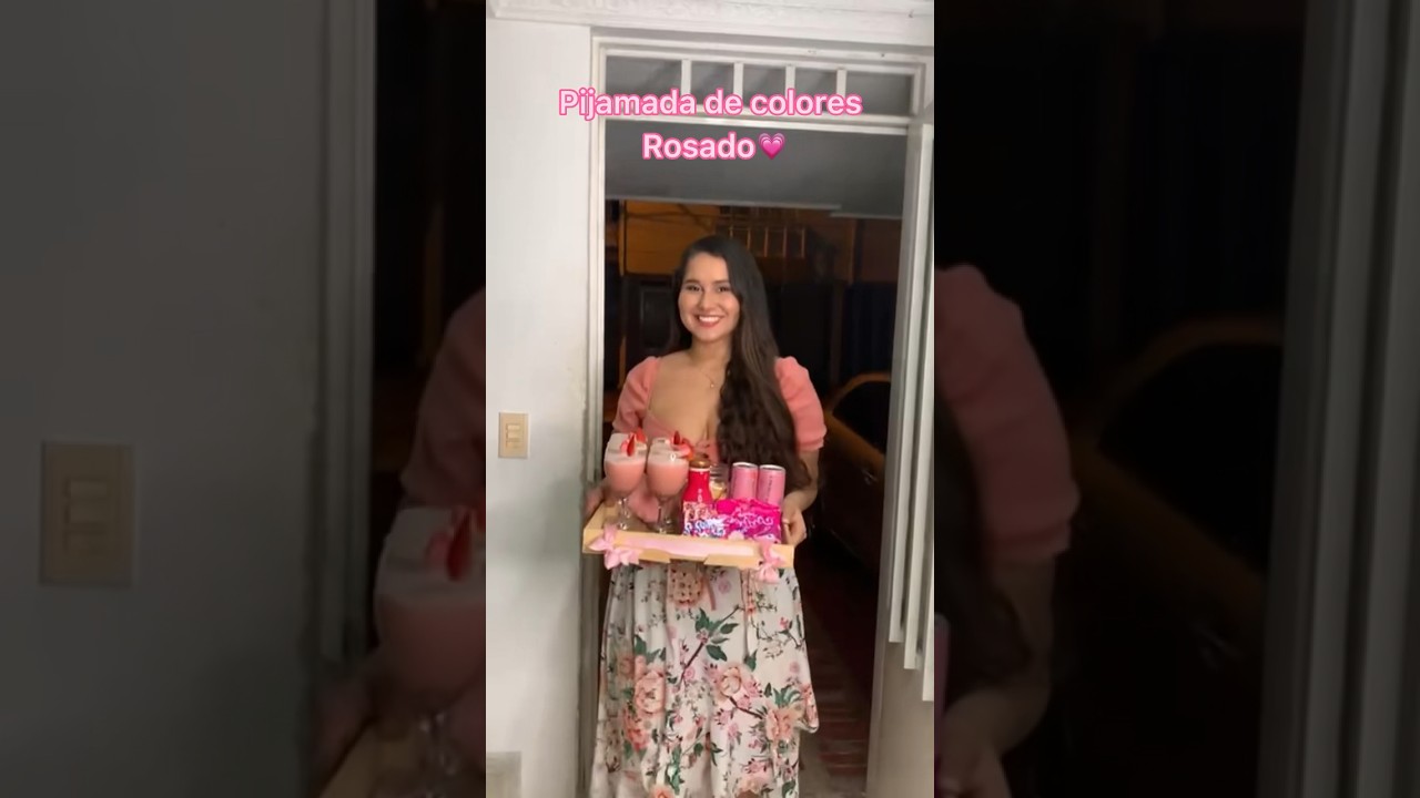 Pijamada de colores💗💚🖤💛 