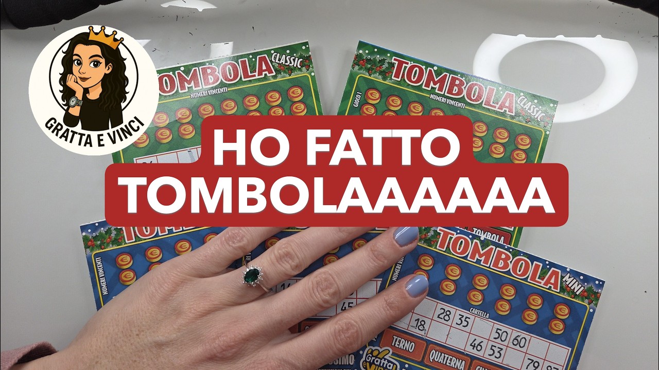 💥💣 😁HO FATTO TOMBOLA! 🤩 Regina #grattaevinci #grattaevincidelgiorno
